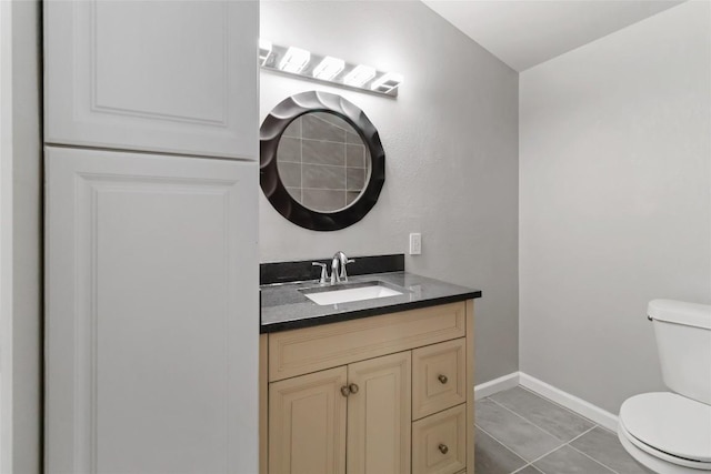 106 Harper Dr, Bastrop, TX 78602 - half bathroom with toilet and vanity