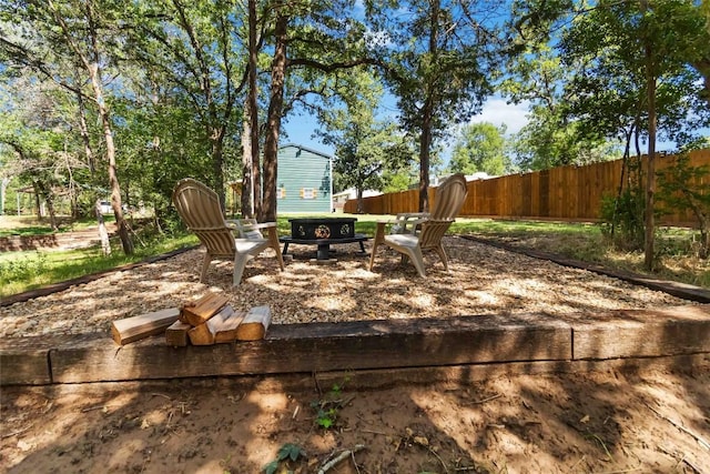 106 Harper Dr, Bastrop, TX 78602 - view of patio