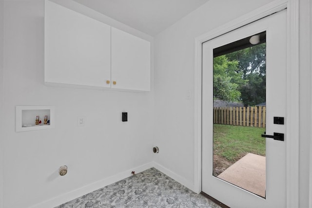 8909 Laurel Grove Dr, Austin, TX 78758 - laundry area with cabinet space and washer hookup