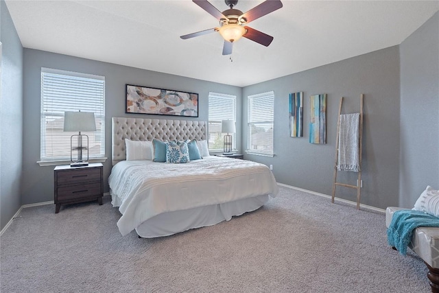 11221 Old Quarry Rd, Austin, TX 78717 - bedroom with carpet flooring and ceiling fan