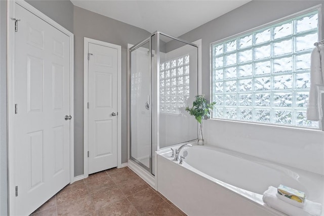 11221 Old Quarry Rd, Austin, TX 78717 - full bathroom with a shower stall and a bath