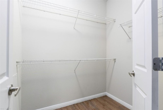2502 Leon St Unit 305, Austin, TX 78705 - spacious closet with wood finished floors