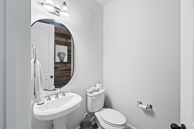 174 Jayne Cv, Austin, TX 78737 - half bathroom with toilet and a sink