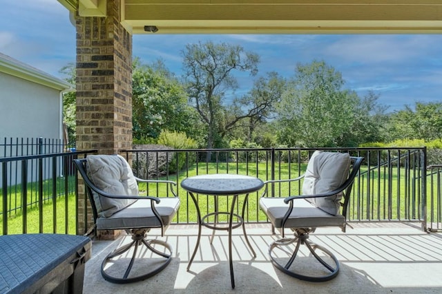 174 Jayne Cv, Austin, TX 78737 - patio / terrace featuring view of scattered trees and a yard