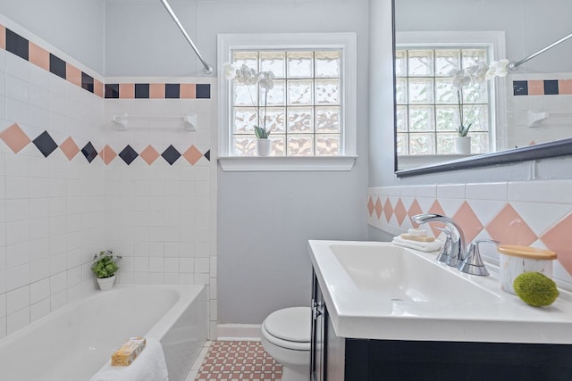 932 E 53 1/2 St, Austin, TX 78751 - bathroom with shower / washtub combination and vanity