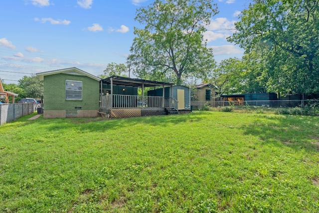 932 E 53 1/2 St, Austin, TX 78751 - fenced backyard with a storage unit