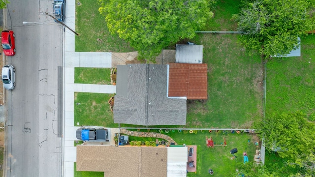 932 E 53 1/2 St, Austin, TX 78751 - bird's eye view