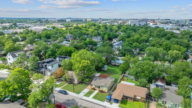 932 E 53 1/2 St, Austin, TX 78751 - drone / aerial view