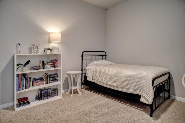 508 Bluffview Dr, Bastrop, TX 78602 - carpeted bedroom with baseboards