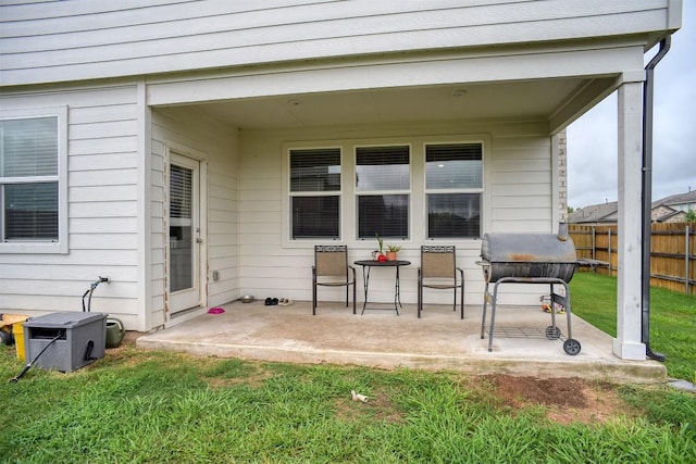 508 Bluffview Dr, Bastrop, TX 78602 - view of patio / terrace featuring area for grilling