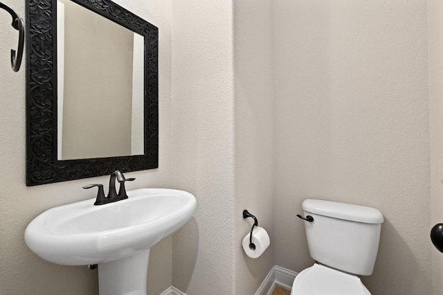 204 Lake Como Dr, Austin, TX 78734 - bathroom with toilet and a sink