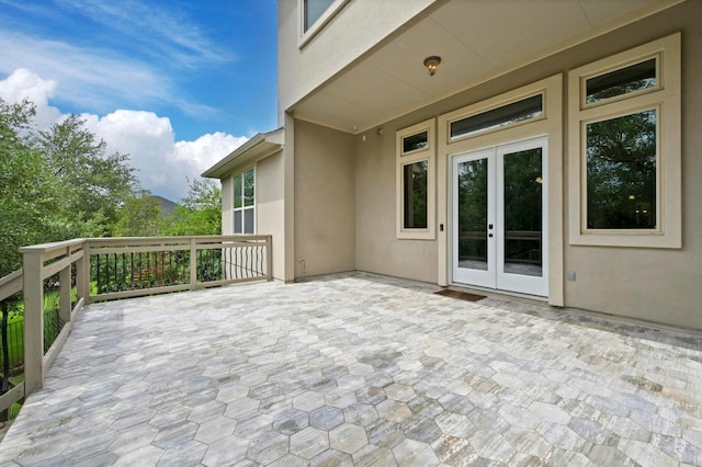 204 Lake Como Dr, Austin, TX 78734 - wooden terrace with french doors and a patio
