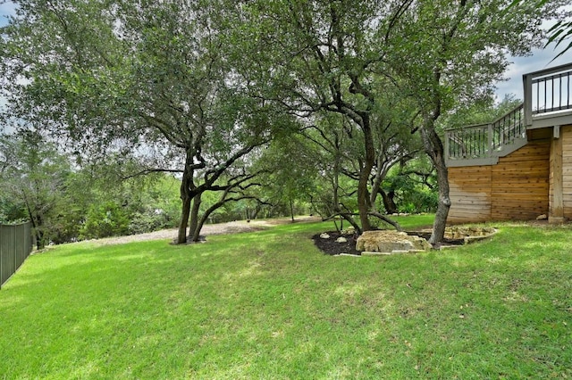 204 Lake Como Dr, Austin, TX 78734 - view of yard with stairs