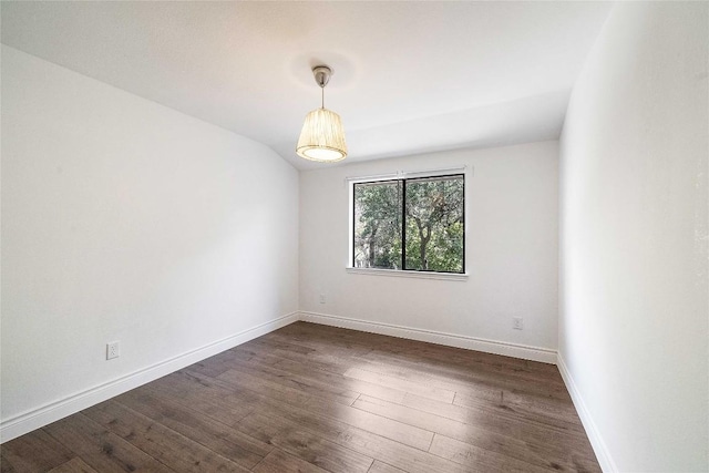 10703 Keystone Bnd, Austin, TX 78750 - spare room with dark wood-style flooring and baseboards
