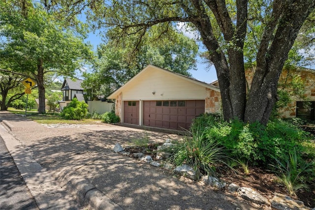 6317 Gato Path, Austin, TX 78731 - view of garage