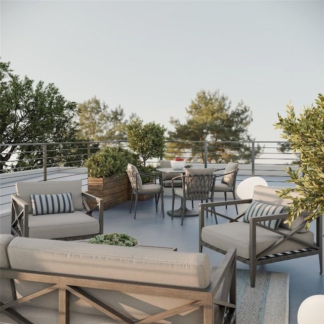7809 Old Bee Caves Rd Unit 12, Austin, TX 78735 - patio / terrace featuring outdoor lounge area
