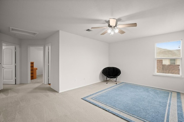 11104 Helms Deep Dr, Austin, TX 78754 - unfurnished room featuring a ceiling fan and carpet
