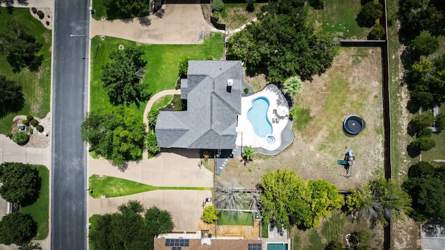 11606 Uplands Ridge Dr, Bee Cave, TX 78738 - drone / aerial view of a pool area