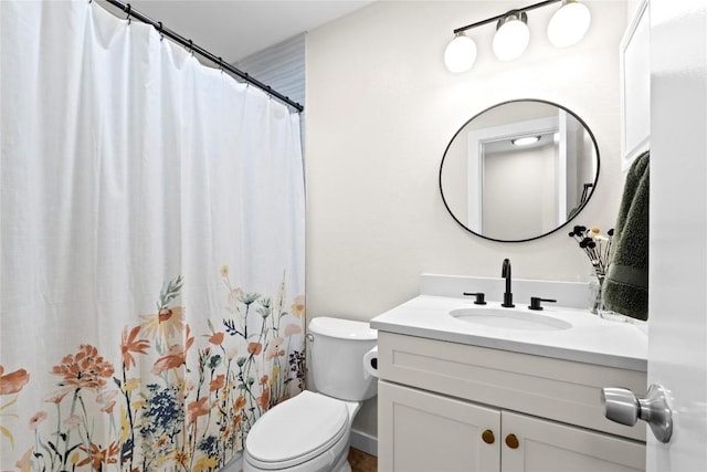12922 Staton Dr, Austin, TX 78727 - full bathroom featuring vanity and a shower with shower curtain