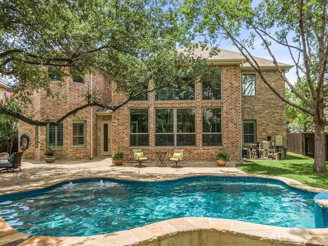 13212 Coleto Creek Trl, Austin, TX 78732 - swimming pool with a patio area