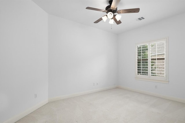 13212 Coleto Creek Trl, Austin, TX 78732 - spare room with carpet floors and a ceiling fan