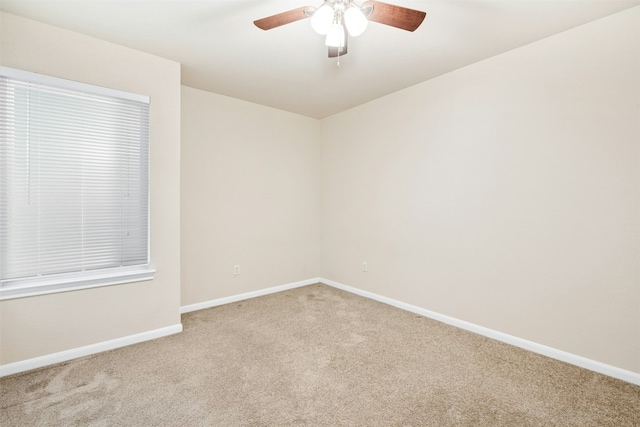 6710 Telluride Trl, Austin, TX 78749 - empty room with carpet and ceiling fan