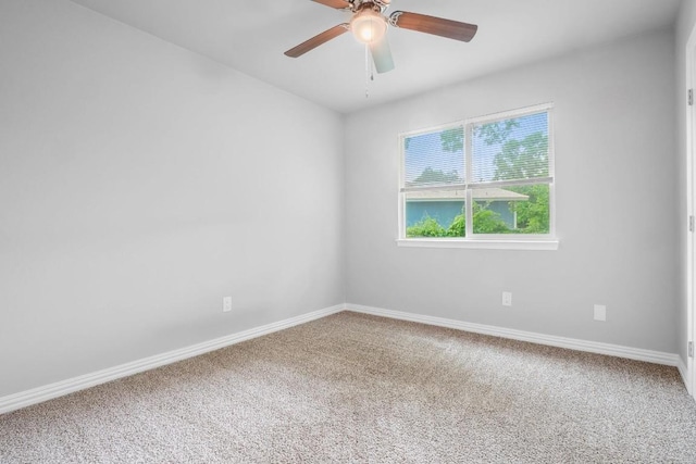 606 Elderberry Cv, Austin, TX 78745 - empty room with carpet flooring and ceiling fan