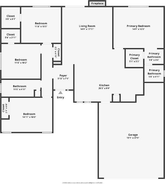 606 Elderberry Cv, Austin, TX 78745 - view of room layout