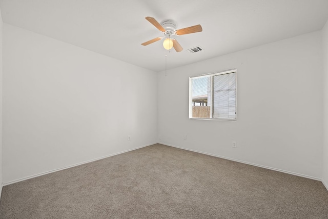 707 Eaglecreek Dr, Leander, TX 78641 - carpeted empty room featuring ceiling fan and baseboards