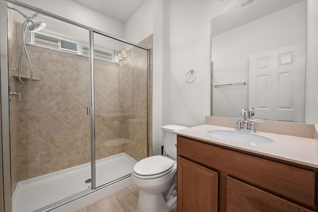 716 Madalin Rue Ct, Leander, TX 78641 - full bathroom featuring vanity and a shower stall