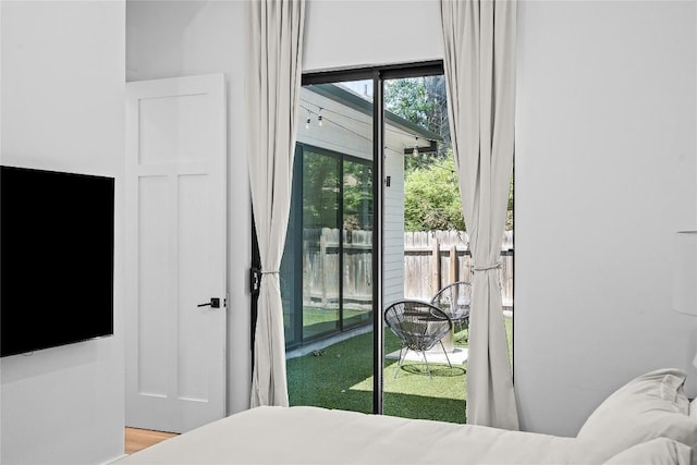 2216 Lindell Ave Unit 2, Austin, TX 78704 - bedroom with access to exterior