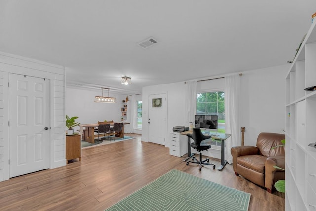 409 White Wing Way, Round Rock, TX 78664 - office area with light wood-type flooring