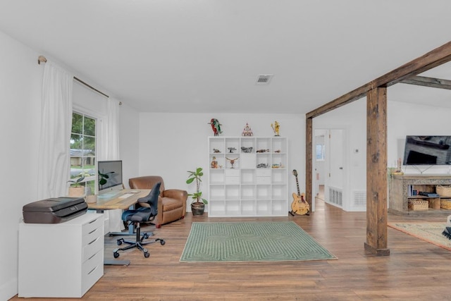 409 White Wing Way, Round Rock, TX 78664 - office featuring wood finished floors