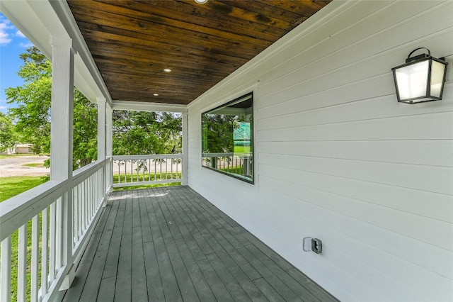 1104 E Salty St, Thorndale, TX 76577 - view of wooden porch
