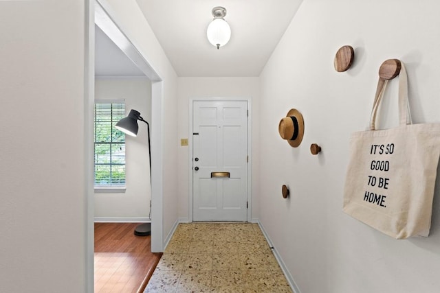 7710 Shoal Creek Blvd, Austin, TX 78757 - entryway with baseboards