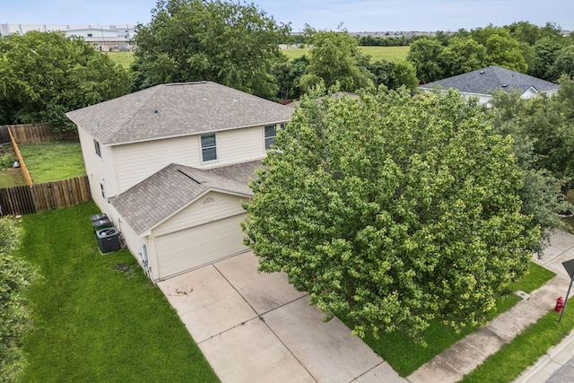 1444 Kenneys Way, Round Rock, TX 78665 - view from above of property