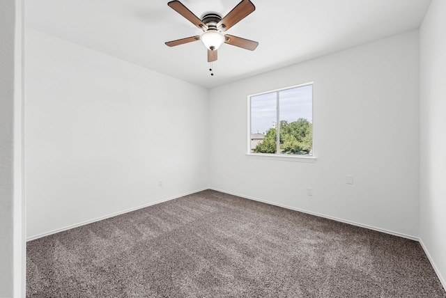 1213 Pathfinder Way, Round Rock, TX 78665 - empty room with carpet and a ceiling fan