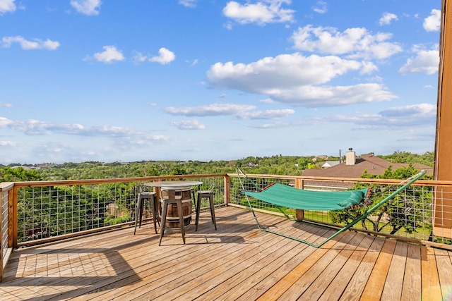 1011 Windmill Rd, Dripping Springs, TX 78620 - view of deck