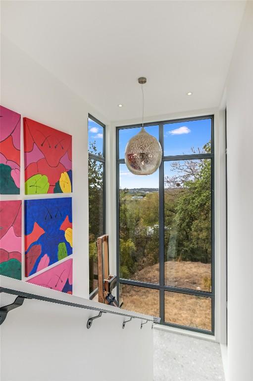 1900 Airole Way, Austin, TX 78704 - playroom with a wall of windows