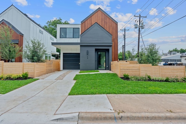 54 Robert T Martinez Jr St, Austin, TX 78702 - contemporary home with concrete driveway