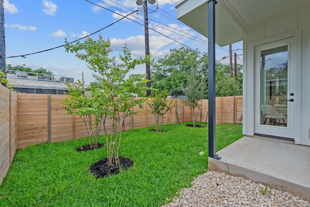 54 Robert T Martinez Jr St, Austin, TX 78702 - fenced backyard with a patio