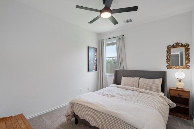 4201 Veiled Falls Dr, Pflugerville, TX 78660 - bedroom with carpet flooring and a ceiling fan