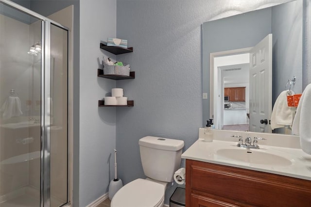 4201 Veiled Falls Dr, Pflugerville, TX 78660 - bathroom featuring a stall shower and vanity
