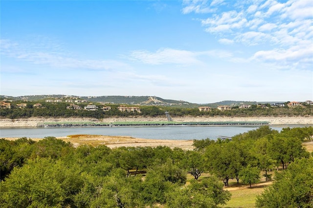 5921 Hiline Rd Unit 2404, Austin, TX 78734 - water view featuring mountains