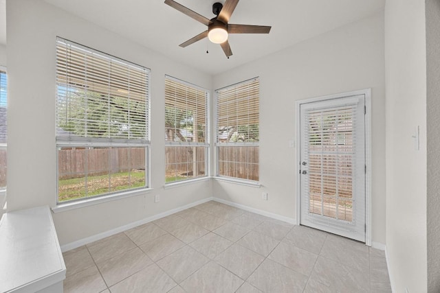 1500 Amelia Dr, Cedar Park, TX 78613 - unfurnished sunroom with plenty of natural light and tile patterned floors