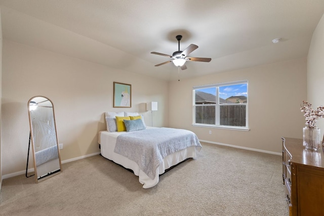 3305 Tilmon Ln, Austin, TX 78725 - bedroom with light carpet and ceiling fan