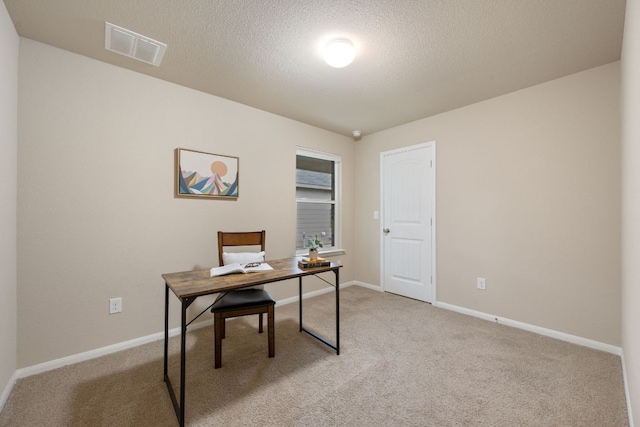 3305 Tilmon Ln, Austin, TX 78725 - office with light carpet and a textured ceiling