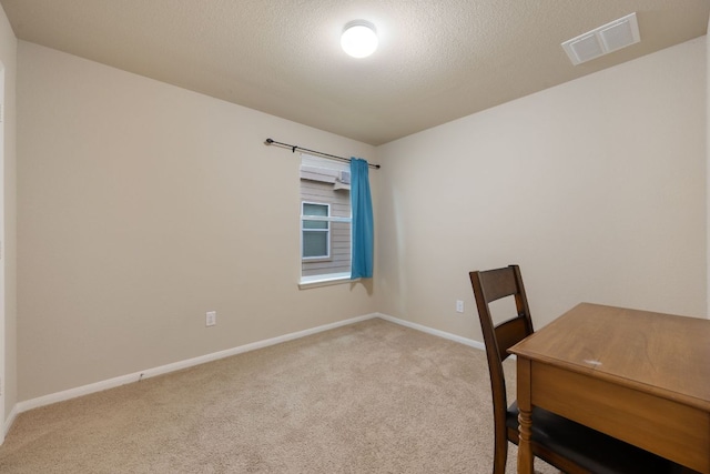 3305 Tilmon Ln, Austin, TX 78725 - unfurnished office featuring carpet flooring and a textured ceiling