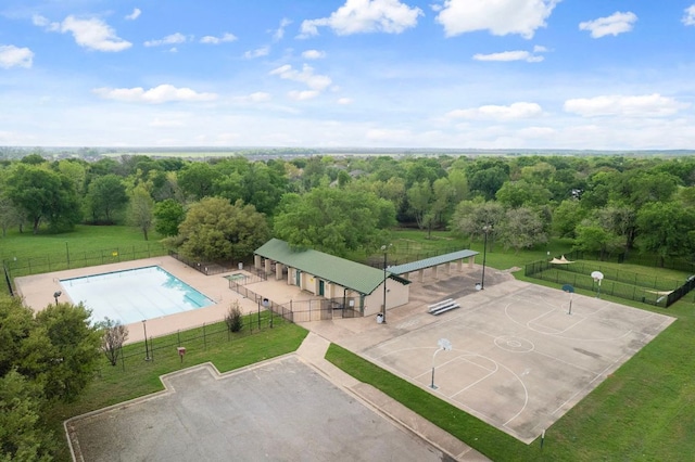 3305 Tilmon Ln, Austin, TX 78725 - aerial view of a pool