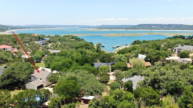 13111 Mansfield Dr, Austin, TX 78732 - bird's eye view of a large body of water